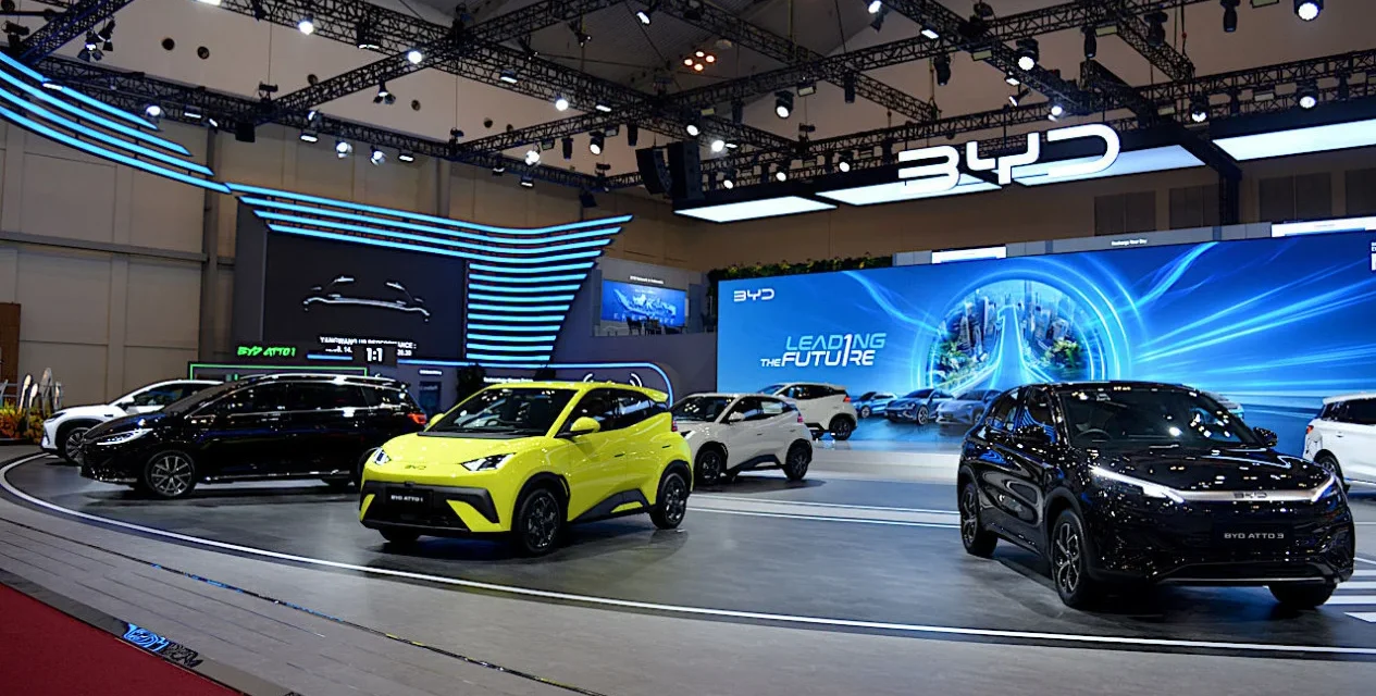Laju Cepat BYD di Pasar Kendaraan Mobil Listrik Di Indonesia