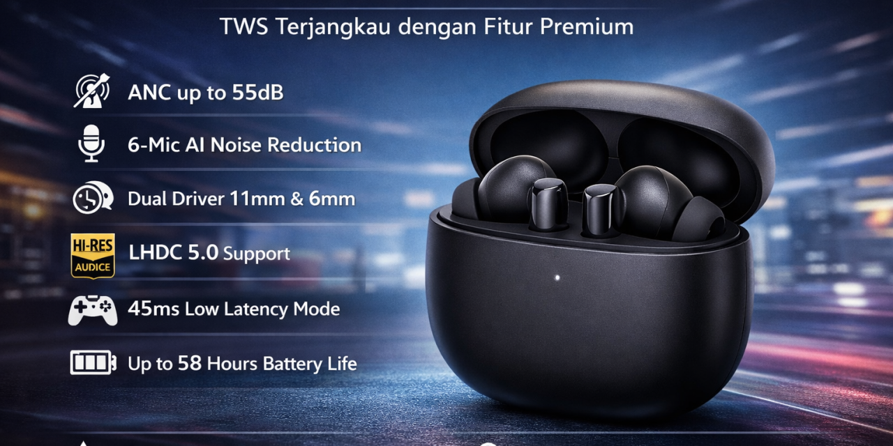Realme Buds Air 8 Resmi: TWS Terjangkau dengan Fitur Premium