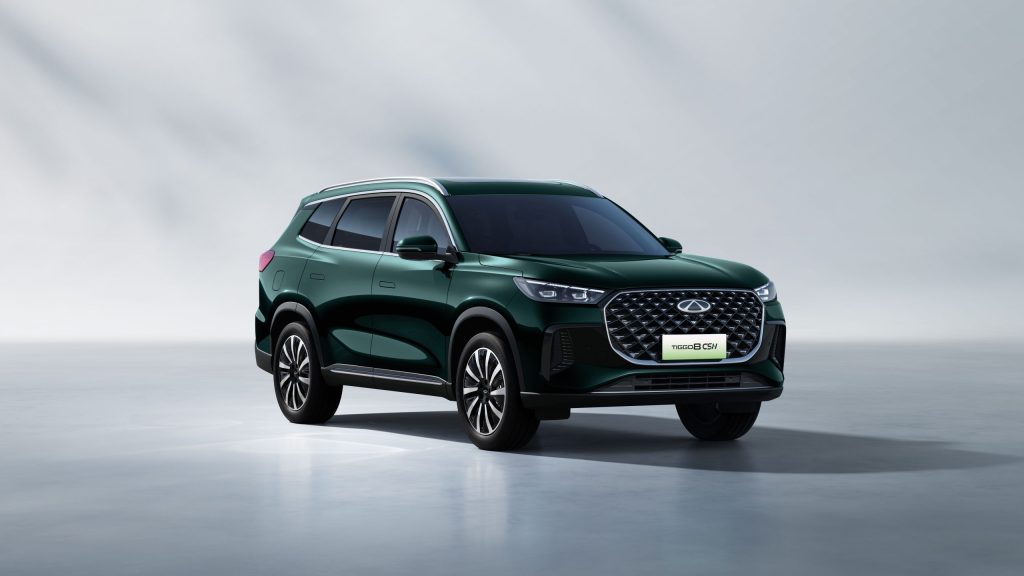 SUV hybrid Chery TIGGO 8 CSH tujuh penumpang tampilan eksterior