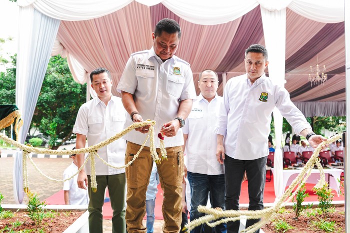 Peresmian kantor dan fasilitas Pelatnas PBSI Cipayung