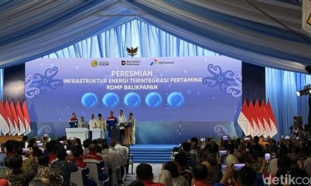Peresmian RDMP Balikpapan sebagai Kilang Minyak Terbesar