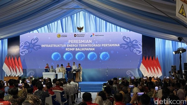 Peresmian RDMP Balikpapan sebagai Kilang Minyak Terbesar