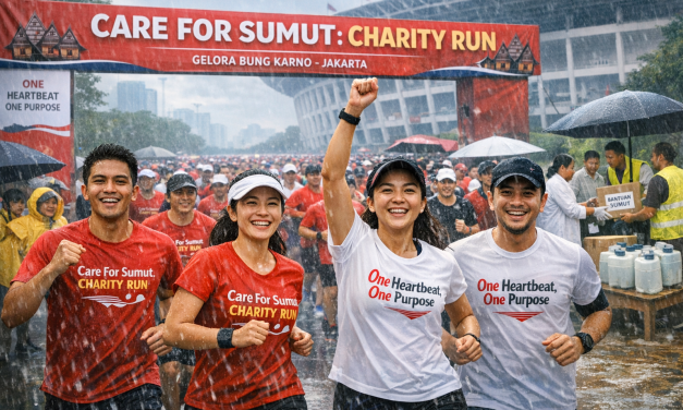 Care For Sumut Charity Run Jakarta Galang Donasi Rp5 Miliar