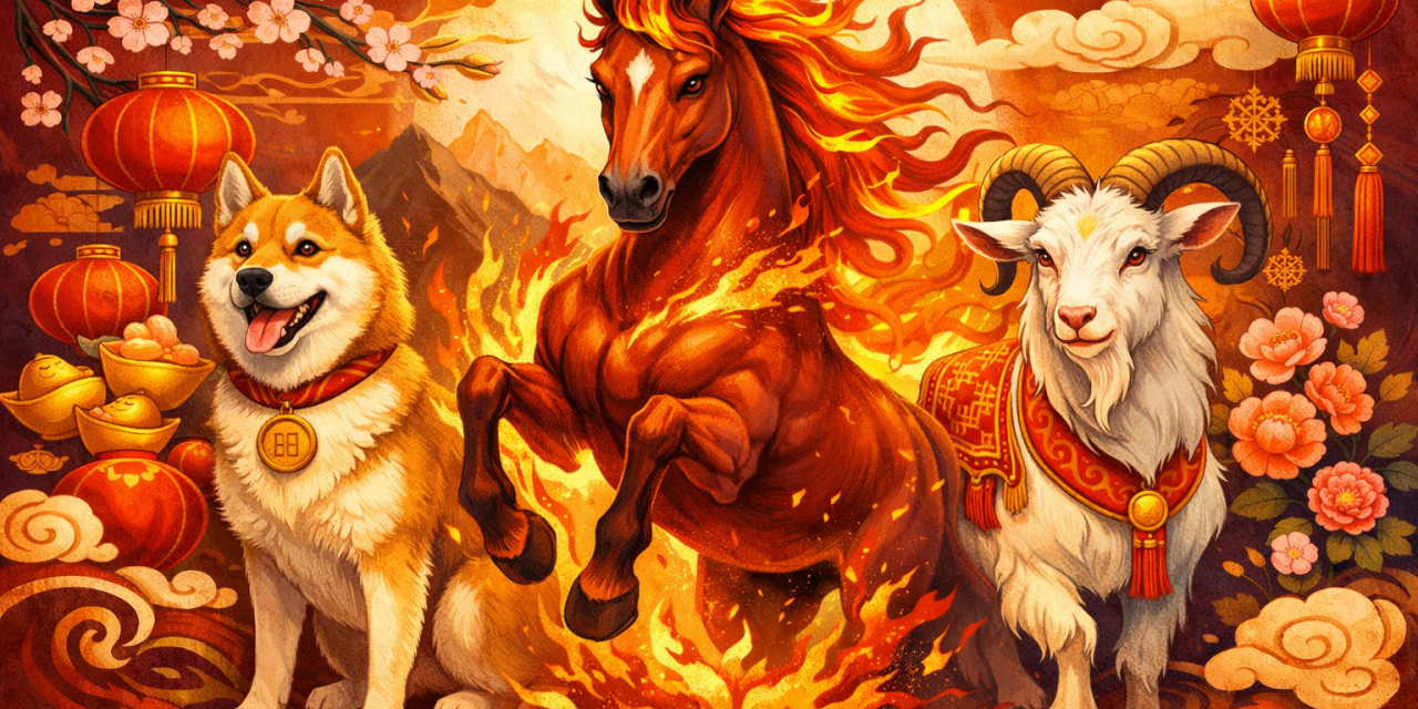 Tahun Kuda Api 2026 dalam Astrologi China dan Shio Beruntung