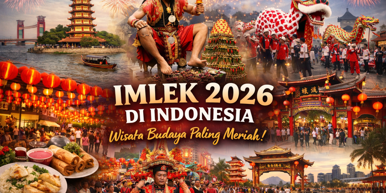 Wisata Imlek 2026 di Indonesia: 7 Destinasi Budaya Paling Meriah