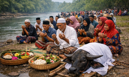 Rebo Bontong Lombok: Tradisi Sakral Suku Sasak Tolak Bala