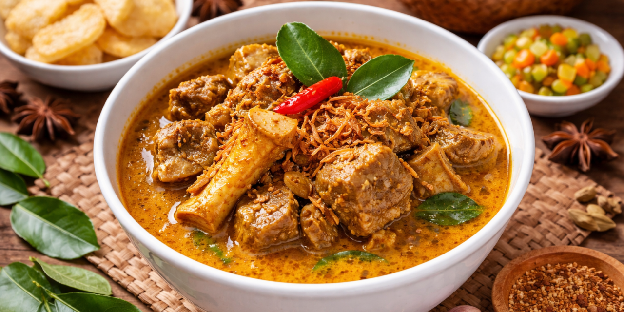 Resep Gulai Kambing Padang Gurih dan Empuk Menggoda Selera