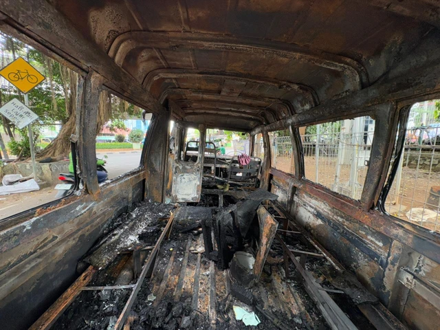 Sopir Angkot Dibakar di Tanah Abang, Luka Bakar 40 Persen