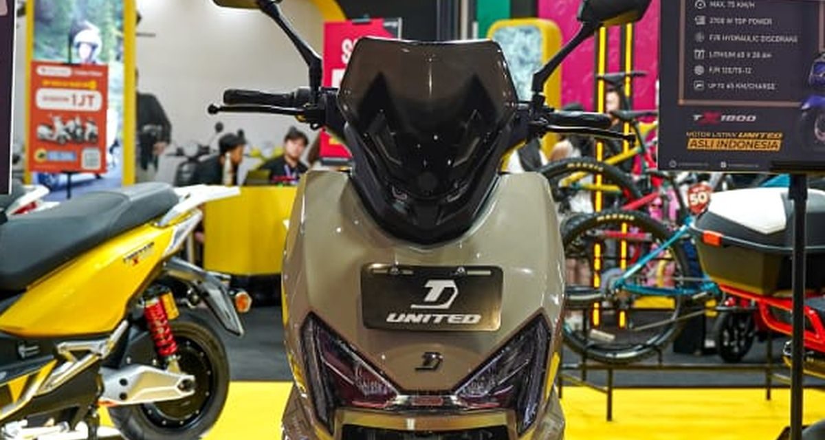 United E-Motor TX3000 Turun Harga, Kini Dibanderol Rp23 Jutaan