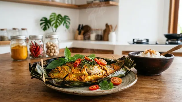 Resep Pepes Ikan Mas Kemangi Khas Sunda, Harum dan Bumbu Meresap
