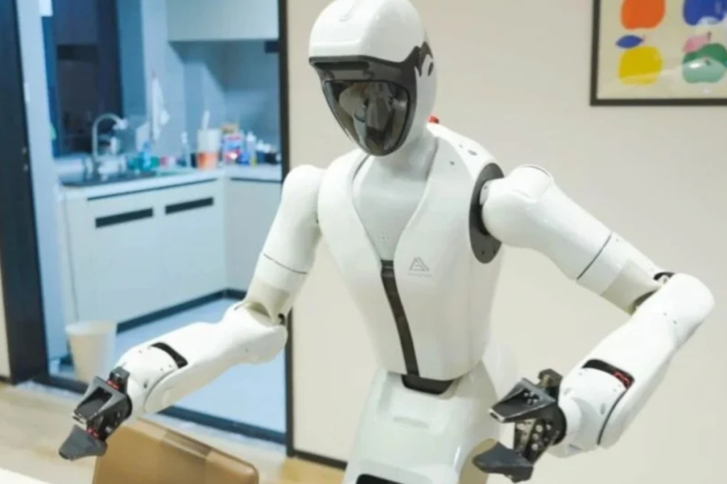 Robot humanoid China dipamerkan dalam World Robot Conference 2026 di Beijing